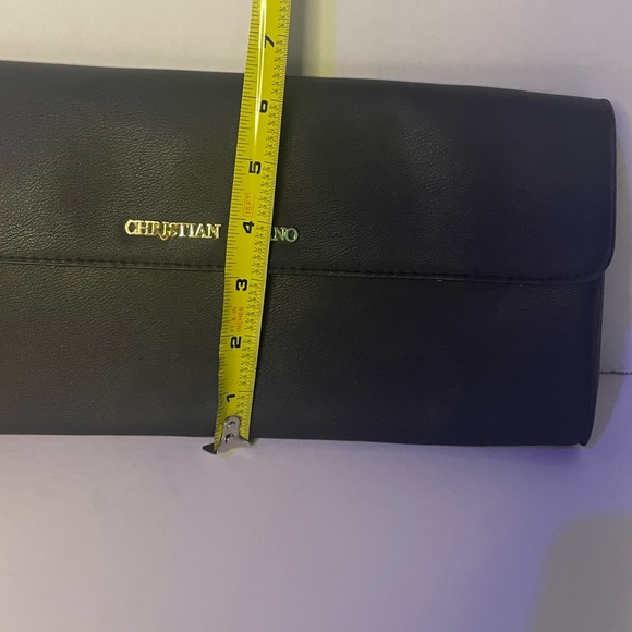 Christian Siriano FAUX LEATHER CLUTCH PURSE - Picture 3 of 4